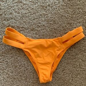 Orange Bikini Bottoms